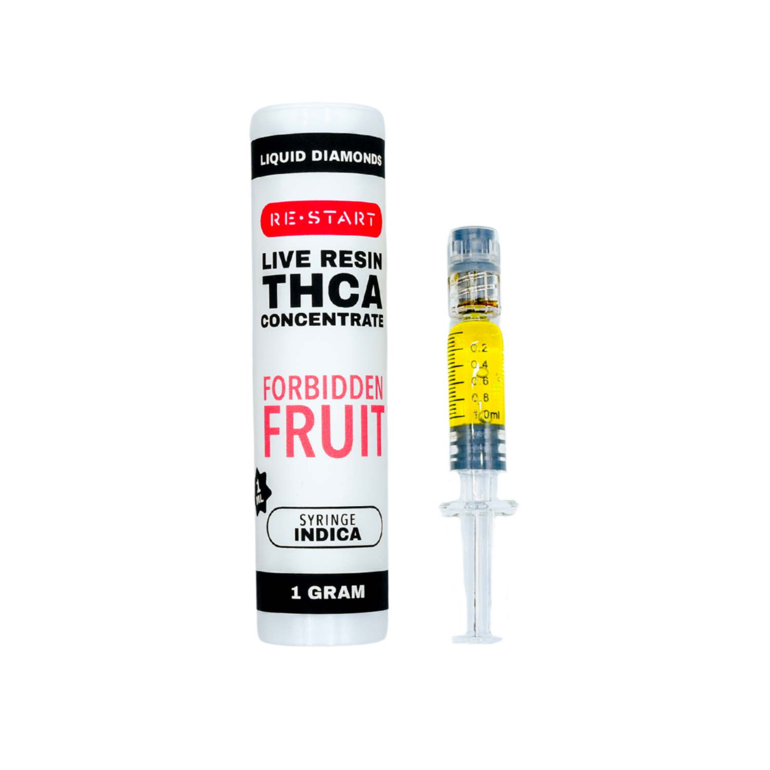 THCA Live Resin Dab Syringe (I) Forbidden Fruit + Free Accessory / 1ml/1G (Reg. Price $45)